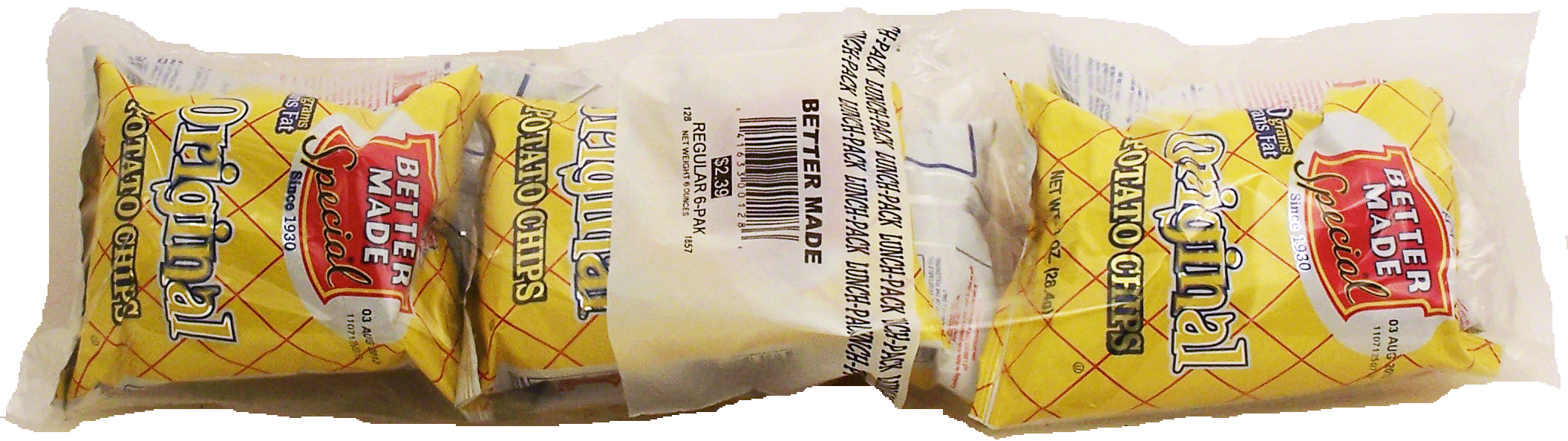 Better Made&nbsp;&nbsp;lunch pack, 6-pack 1-ounce bags Full-Size Picture